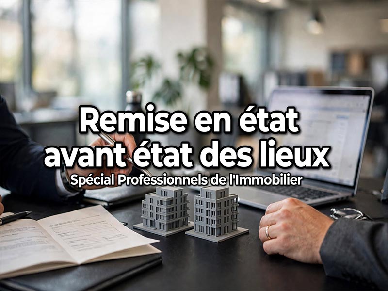 entretien et réparation suite à états des lieux